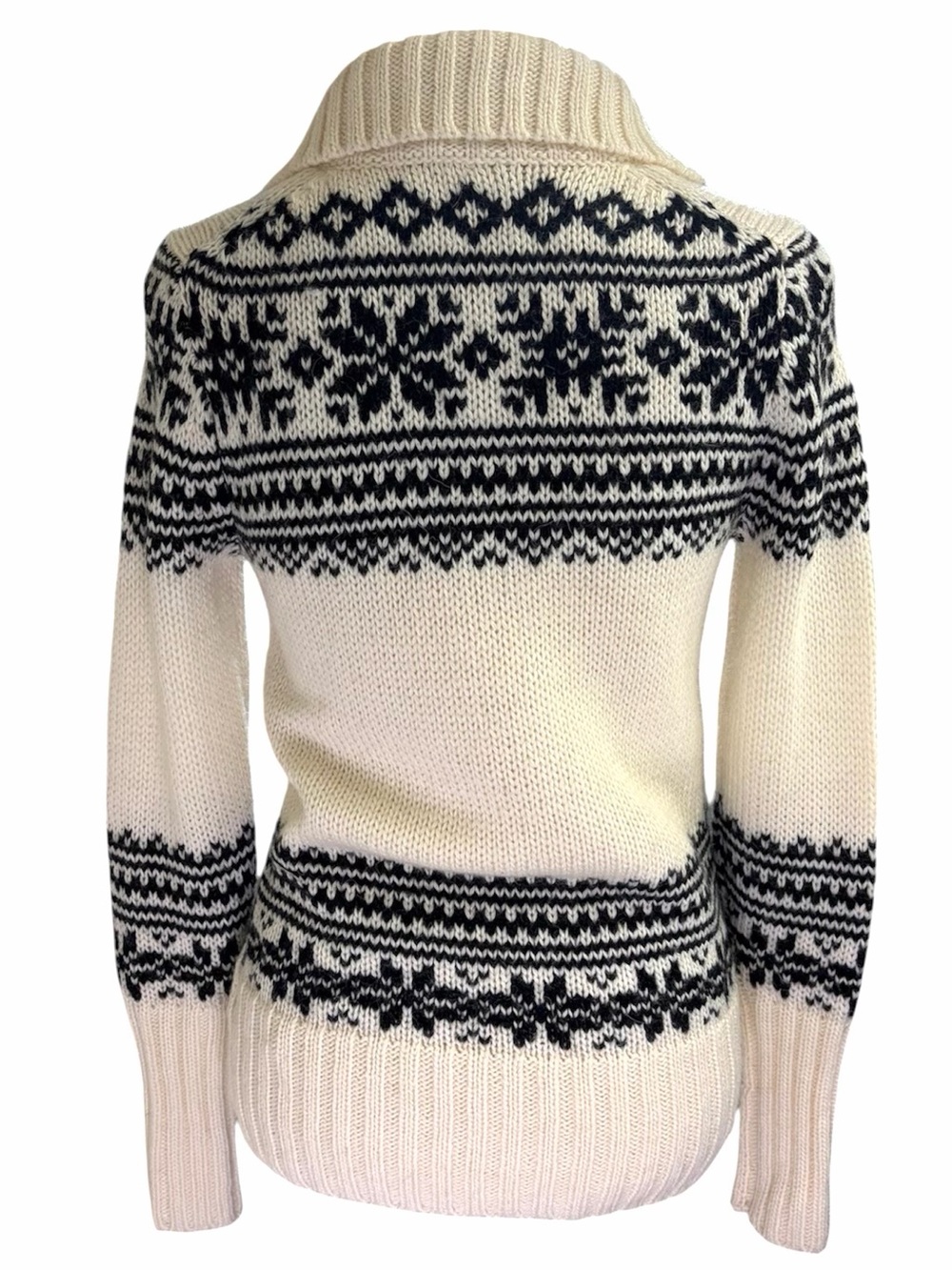 J. Crew Nordic Fair Isle Wool Sweater Small NWT - Picture 3 of 10